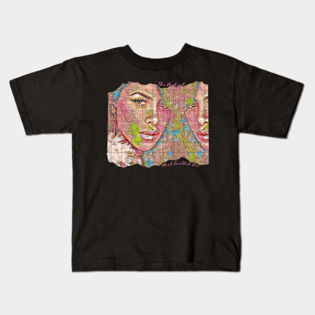 COMING SOON! YOU CAN HAVE THE PUZZLE PIECES REMOVED TO REVEAL A CLEARER PICTURE or change the color of the puzzle pieces (By Special Request).   Torn Paper and Puzzle Pieces/ The Highest Most Exalted One. Kids T-Shirt by Blue Ocean Vibes